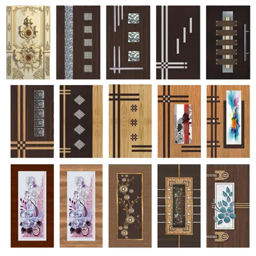 Wpc Texture Printed Doors